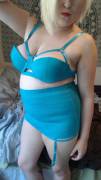 My teal lingerie [f]