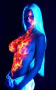 Fire and Ice: She Glows!