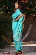 Priya Rai - Blue Sari