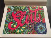 I got a naughty word coloring book 