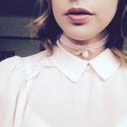 I made some cute chokers, I thought you might like them! 