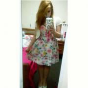 I'm working on dressing more little day to day ♥ Today I felt like a spring princess!