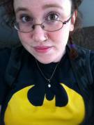 Today I am Batgirl! My absolute favourite shirt in the whole entire world :3