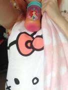 ♥ My favourite blankie and sippy cup ♥