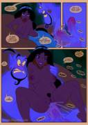 The Genie helps out Jasmine with a little problem [inusen]
