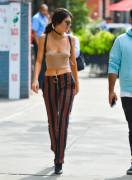 Kendall Jenner braless visible pokies [AIC]