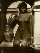 Lehnert &amp; Landrock Nude Egyptian Woman c1905