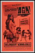 [1975] Delinquent Schoolgirls movie poster.