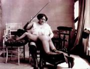 1890 Nude Spanking