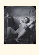 Smiling nude woman by anonym photographer c.1855