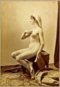 Vienna nude by Bruno Reiffenstein, 1890s