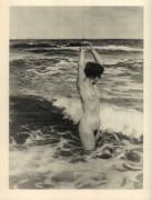 Woman at the beach. 1933 Daniel Masclet