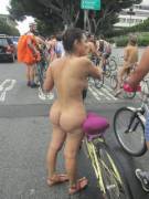 thick latina at WNBR SF last weekend