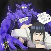 Sasuke pounding Hinata with his Susano'o boner [art by Smyton4TW]