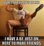 Dudes on Gay Apps