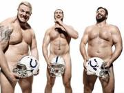 HOLY WOOF. 3 hot, stacked, starting Colts O-linemen get nude for ESPN's Body Issue (link to video in comments
