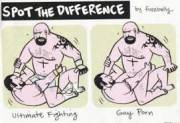 MMA vs Gay porn.