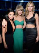 Selena Gomez, Taylor Swift, and Karlie Kloss