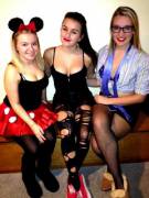 Minnie Mouse and friends
