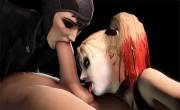 Harley and Catwomen