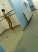Showering in Public Makes Him Horny