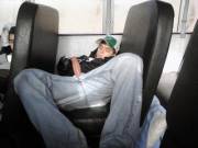 Sleeping on the bus [x-post r/publicboys]