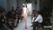 Naked on the runway