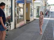 pale and naked in town