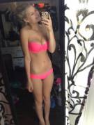 Ali W / "Busty Blonde nude selfies" MIRROR