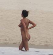 Perfect nude beach girl