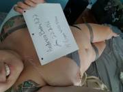 [Verification] after a bunch of people found my profile and spread my shit I'm back with no fucks to give:)