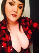 Boobs and lumberjack combo...(because greg is the champ)