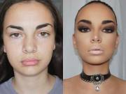 Bimbo Makeup Transformation