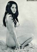 1960s Raven-Haired Lass On Shag Carpet, from DeltaofVenus.com