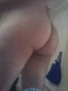 hope you guys don't mind a little hair on your sexy guy butts ;)