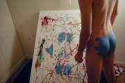 Painting is messy business (xpost r/twinks)