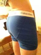 My mediocre ass in Calvin Kleins.