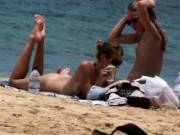 Sneaky Nude Beach Photo