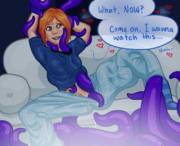 Movie Night with the Tentacle Boyfriend by Drakatha
