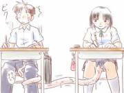 Teasing the classmate