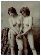 Two girls and a little bit of rope....