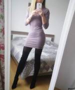 Purple dress (MIC)