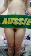 Was [f]un to support my aussies for what little time we were there :P