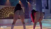 Trio of fairly ridiculous asses (no source known, searching)