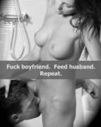 Fuck Boyfriend, Feed Husband!