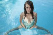 Malena Morgan In a Pool