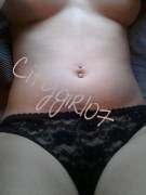 Sexy black, lace panties for your enjoyment ;)