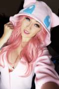 Lindsay Elyse in a Mew hoodie (x-post /r/CosplayGirls)