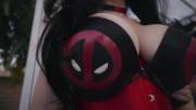 Angie Griffin in Deadpool Outfit