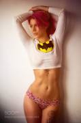 Tattooed Batgirl